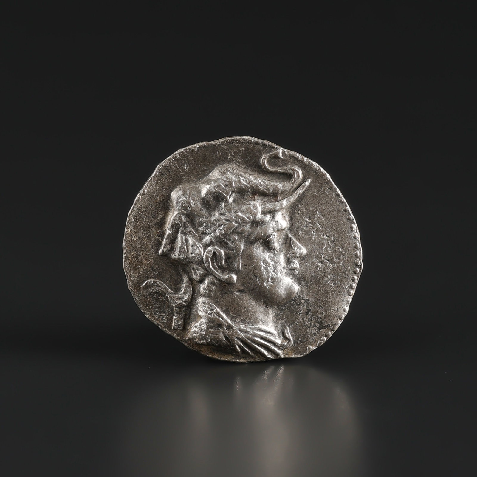 Ancient Hellenistic Greek Silver Coin (1 of 5)