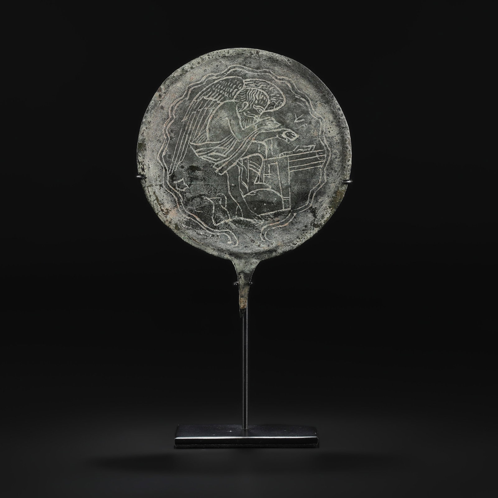 Near Eastern Antiquities Collectables Roman Greek Byzantine Decorative Mirror (1 of 5)