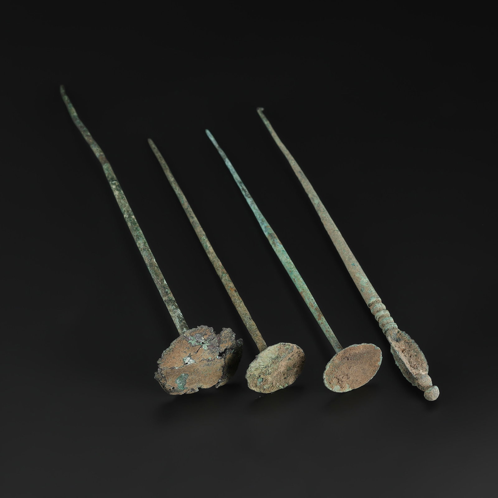 Ancient Roman Bronze Age Bronze Clothing or Hair Pins Lot (1 of 4)