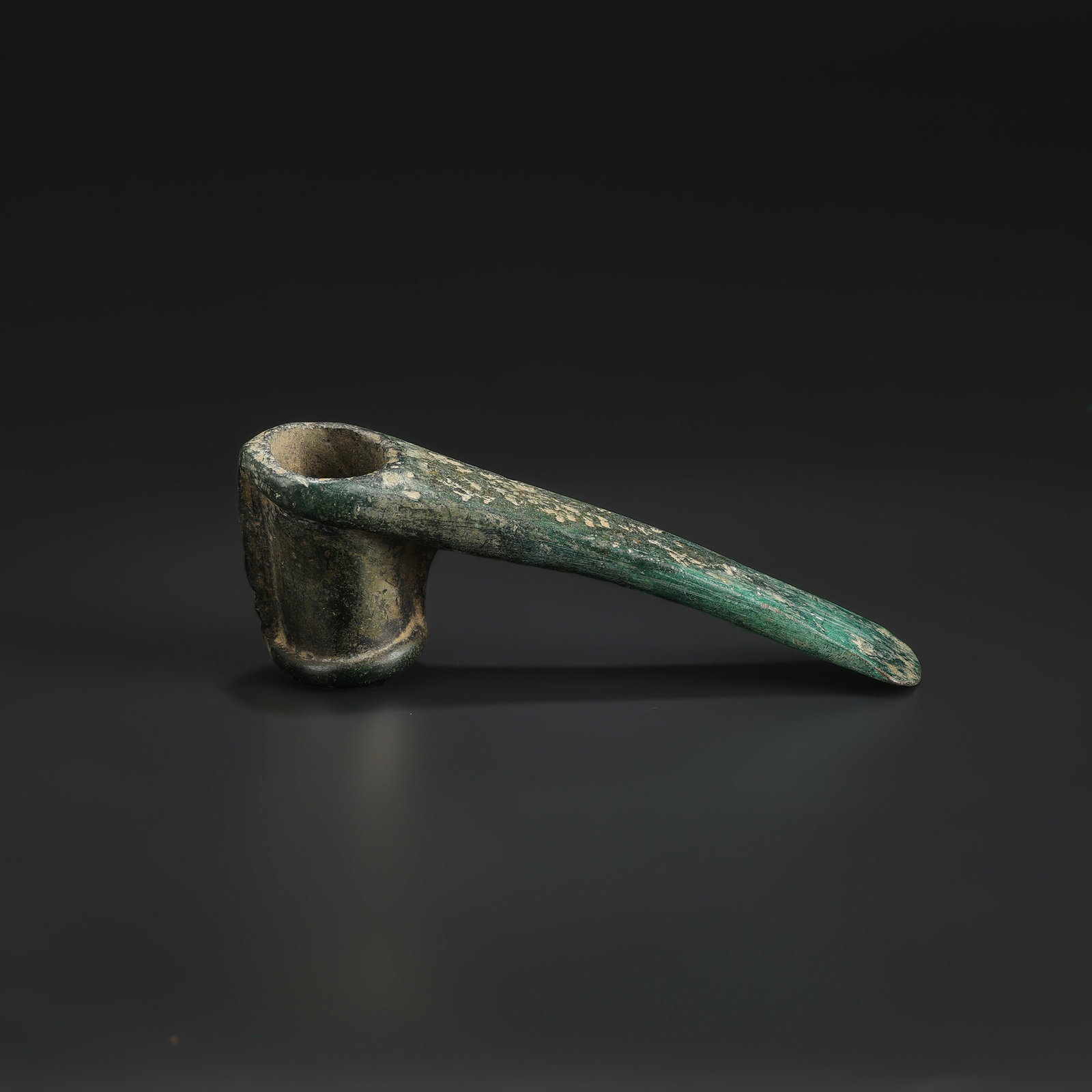 Rare Shape Ancient Bronze Axe Head (1 of 5)