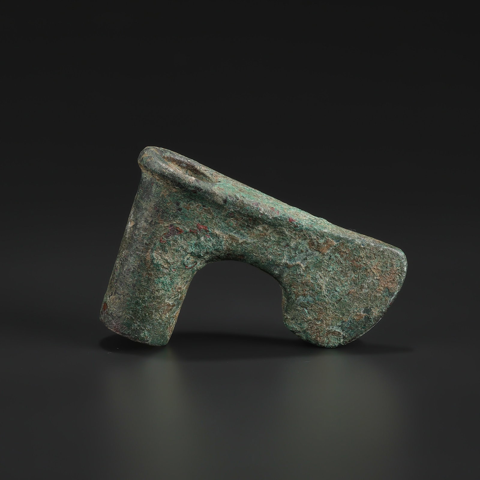 Ancient Bronze Socketed Axe Head Bronze Age (1 of 5)