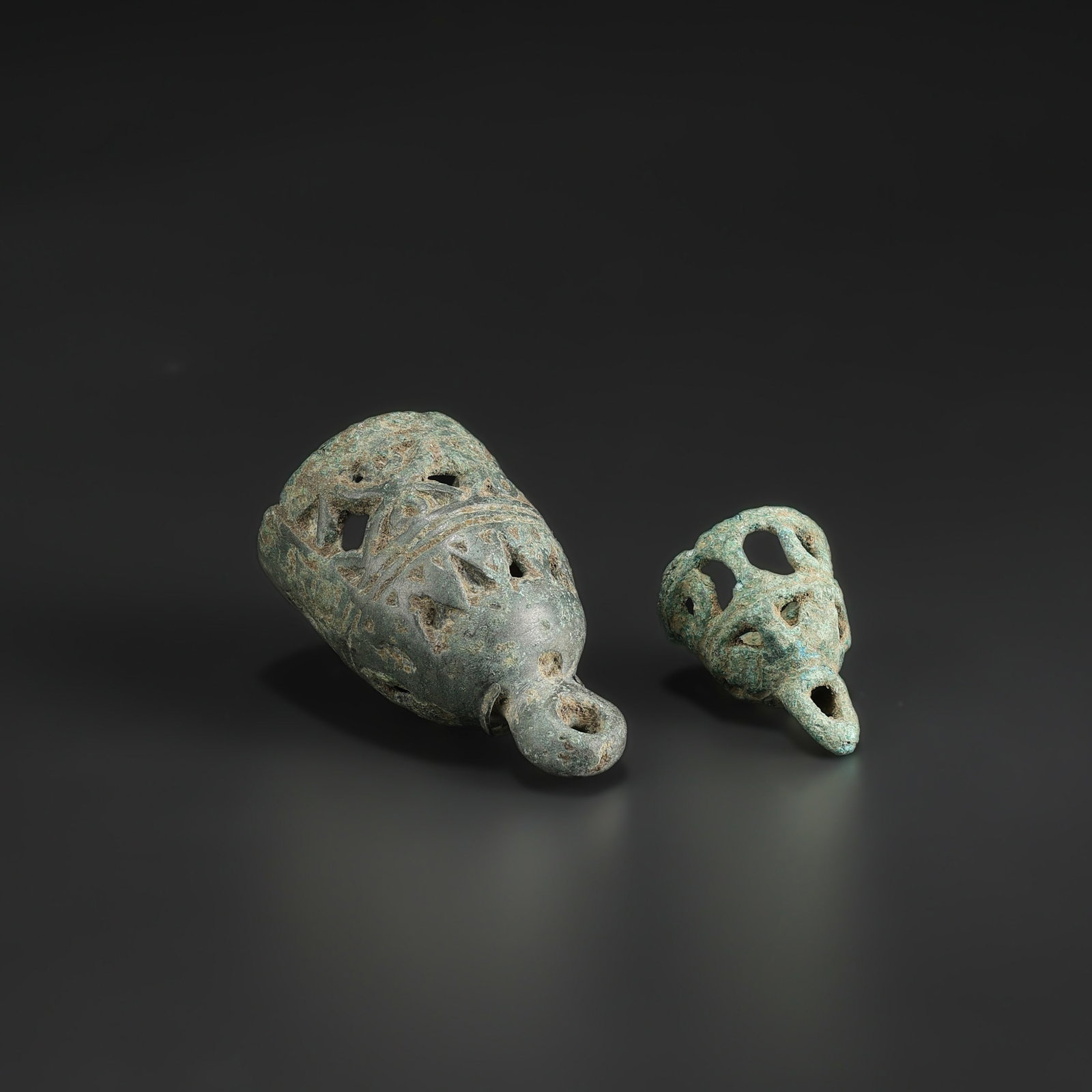 Two Byzantine Bronze Bells - 2