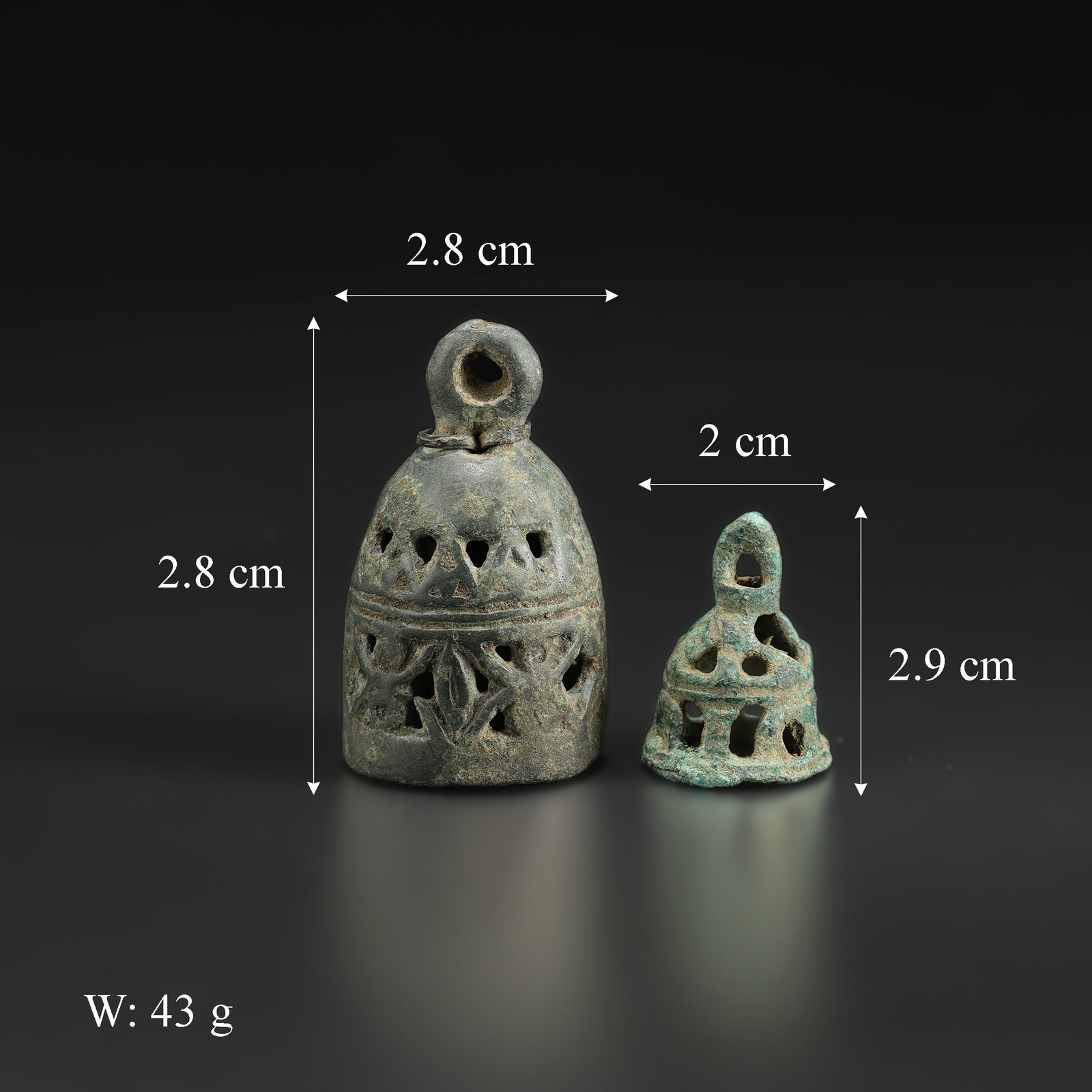 Two Byzantine Bronze Bells - 4