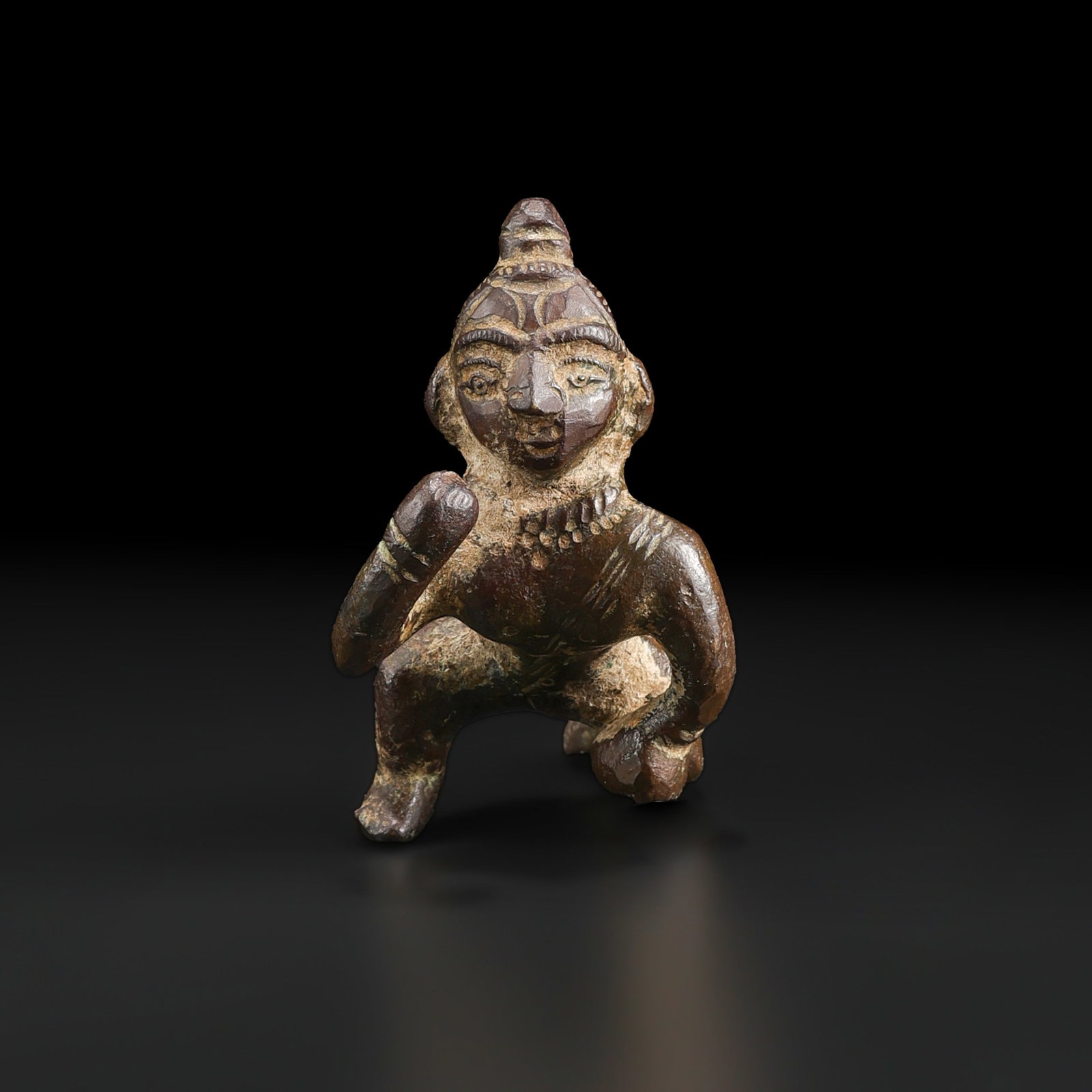 Old Himalayan Tibetan Nepalese Statue Amulet (1 of 5)