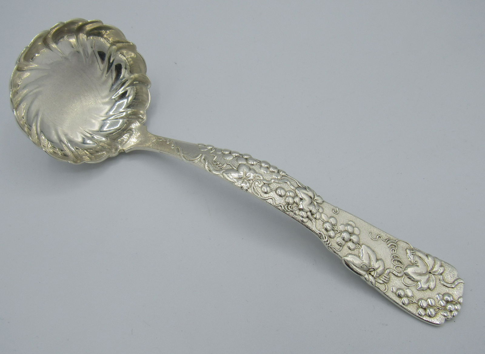 Sterling Silver Tiffany & Co. Grape Vine Serving Ladle (1 of 5)