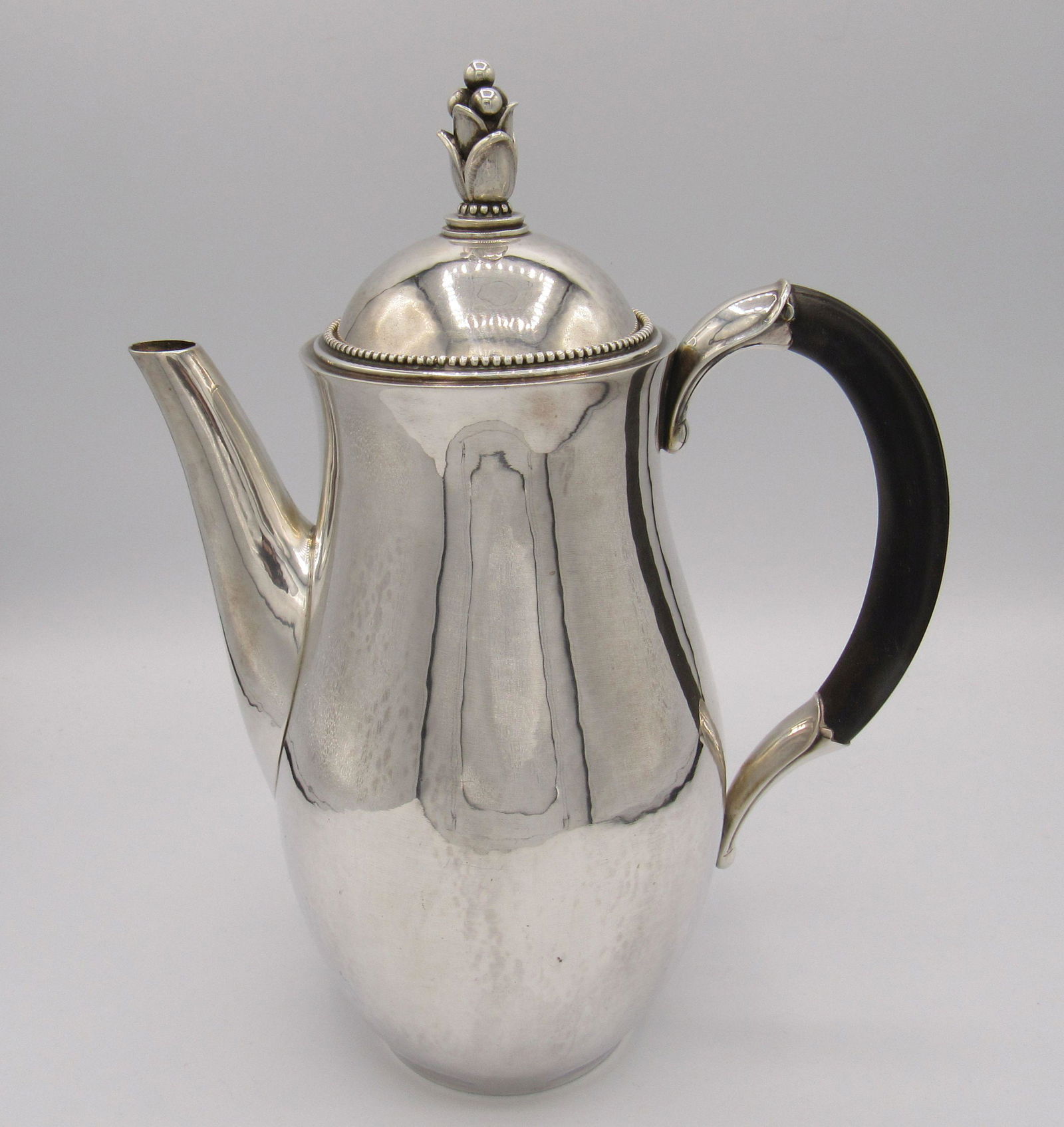 Sterling Silver Georg Jensen Coffee Pot (1 of 4)