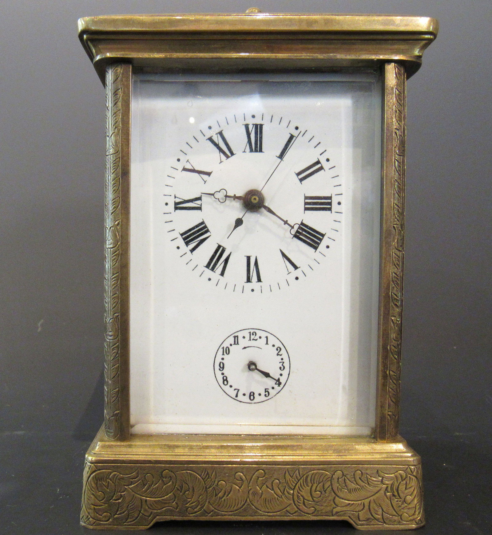 Brass French Repeater Carriage Clock (1 of 7)