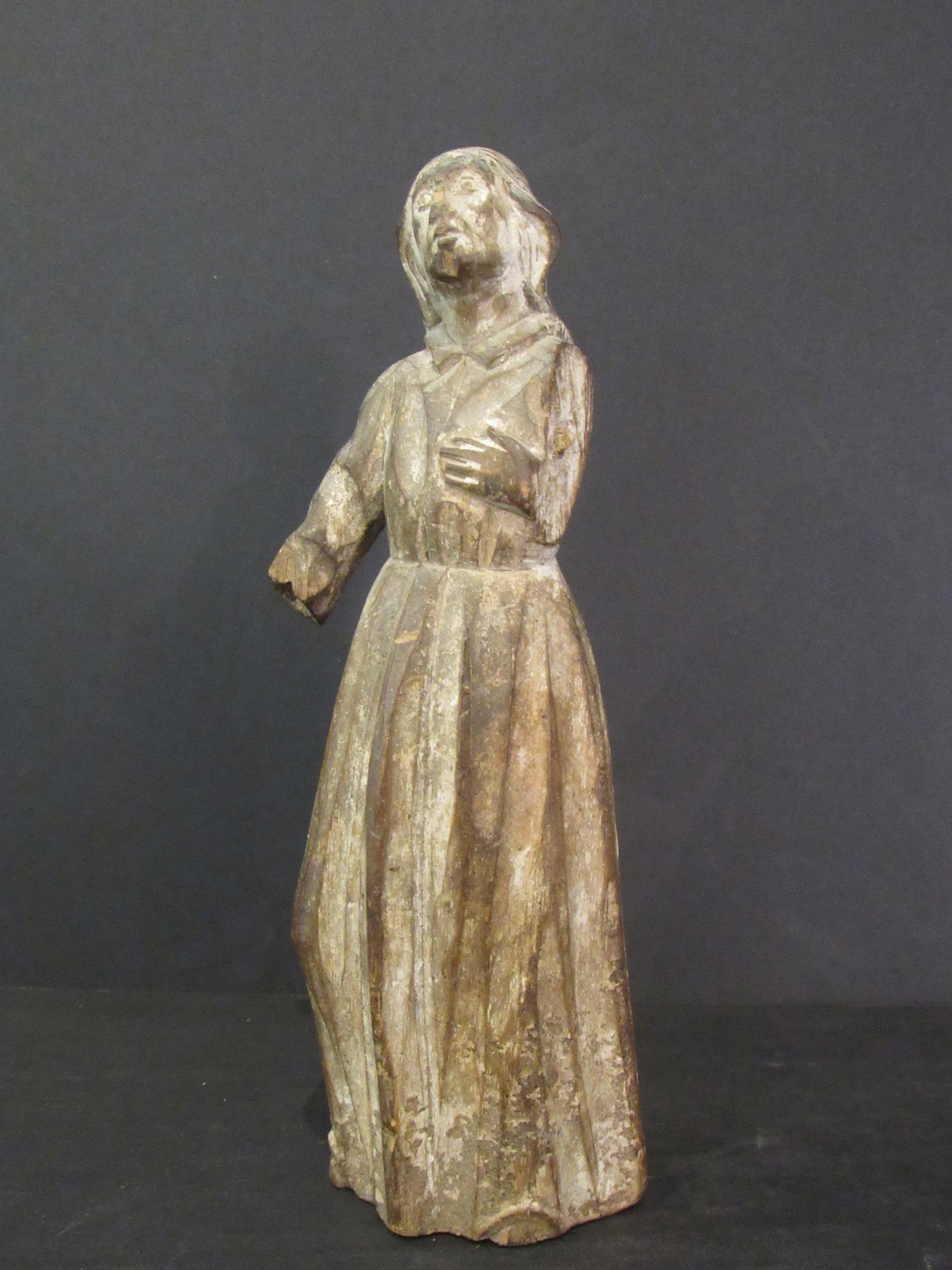 South American Santos Religious Statue Figurine Woman (1 of 6)