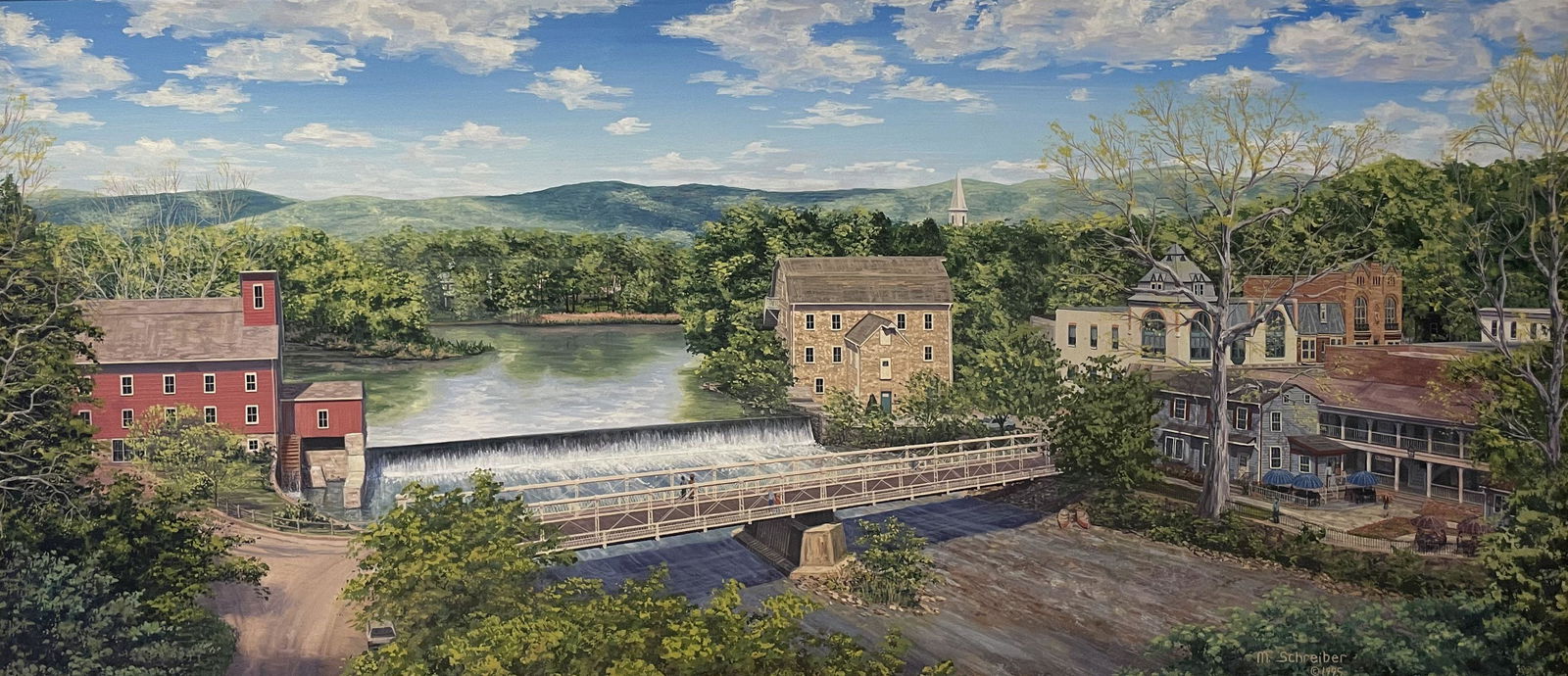 Contemporary Oil Painting M. Schreiber 1995 (1 of 7)