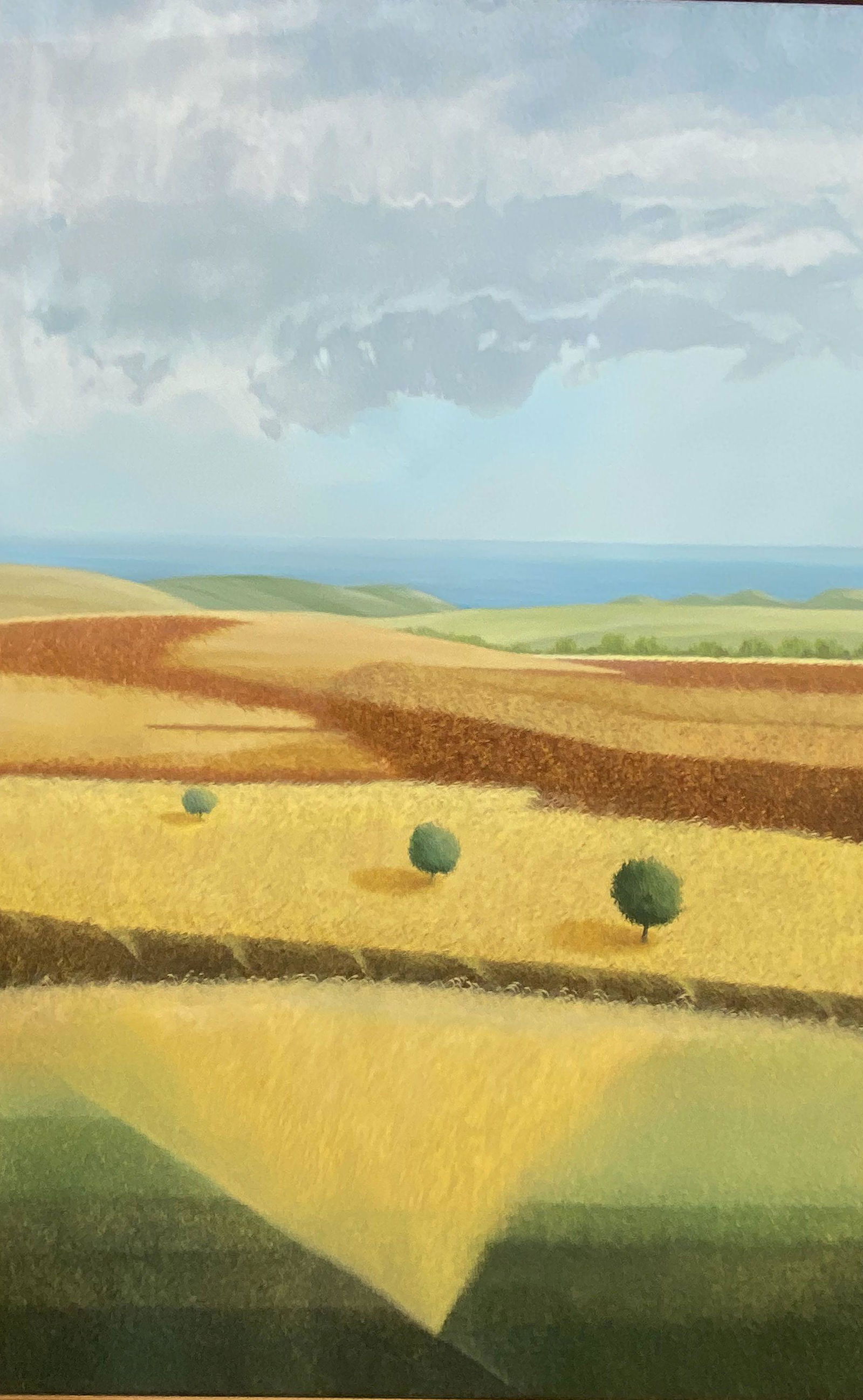 Huge Italian Contemporary Landscape Painting (1 of 4)