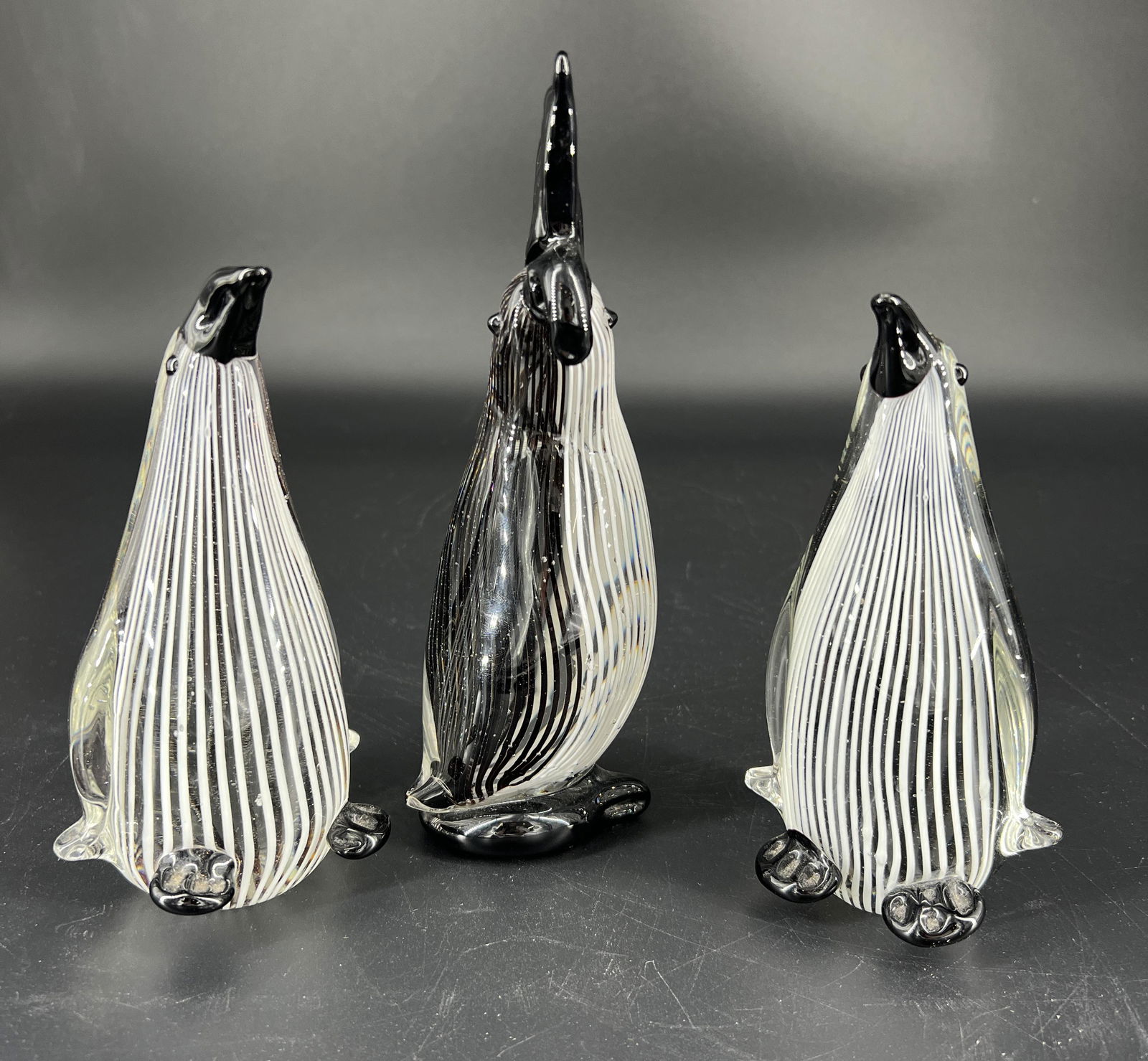 Lot of 3 Vintage Italian Murano Art Glass Figurines (1 of 4)