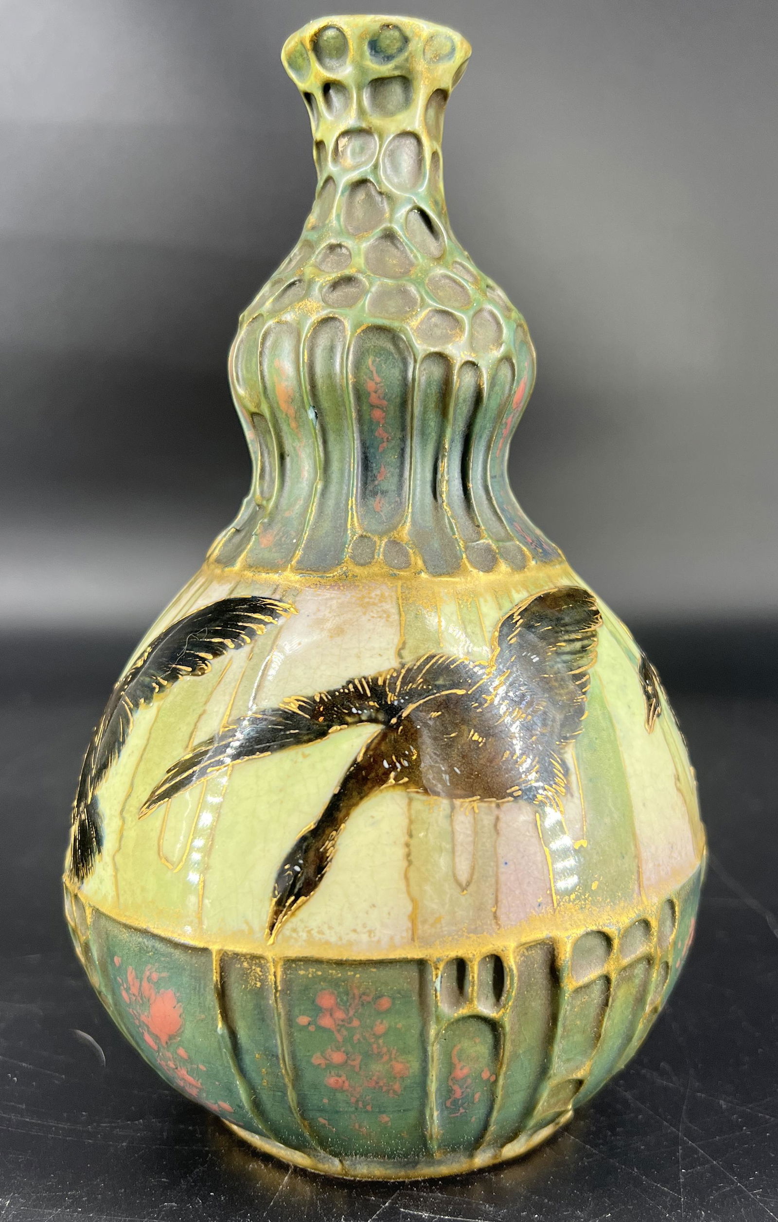 Antique Paul Daschel Semiramis Amphora Vase Marked RStK (1 of 6)