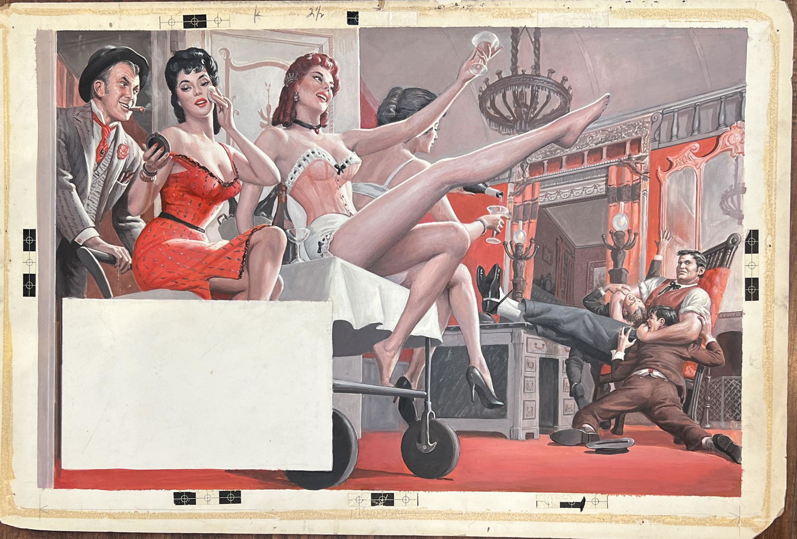 Samson Pollen (American, 1931-2018) Roaring Joe Boyle (1 of 5)