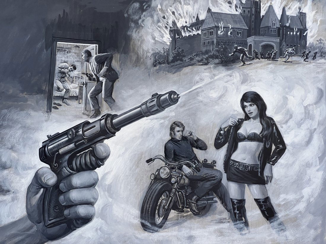 Samson Pollen (American, 1931-2018) Man's World Magazine Pg. 16-17 (1 of 3)