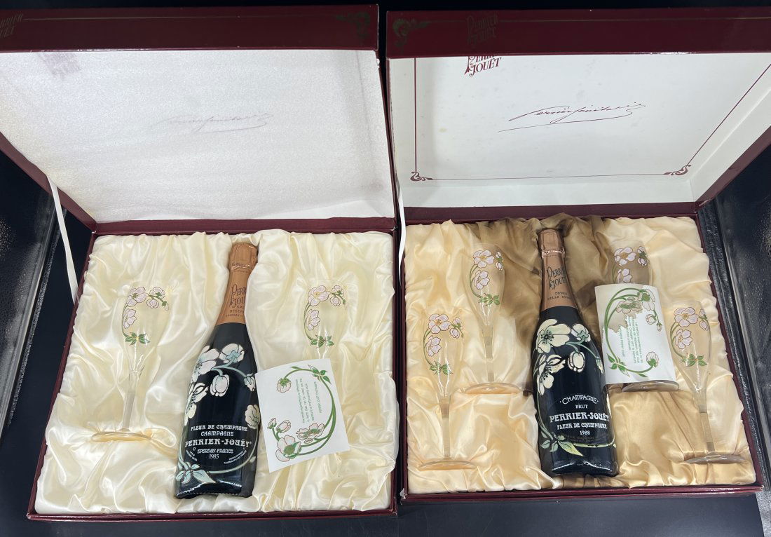Lot 2 Champagne Perrier Jouet In Original Boxes Epergnay (1 of 6)