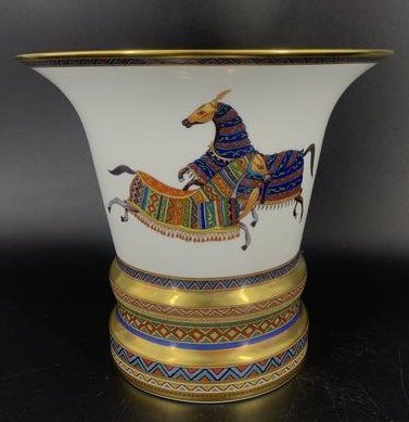 Hermes Cheval D'Orient Porcelain Vase Oriental Horse (1 of 9)