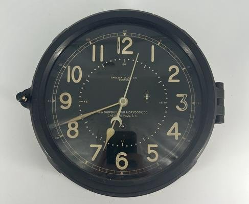 Antique Chelsea Clock Co Boston Maritime Sea Ships Clock (1 of 8)