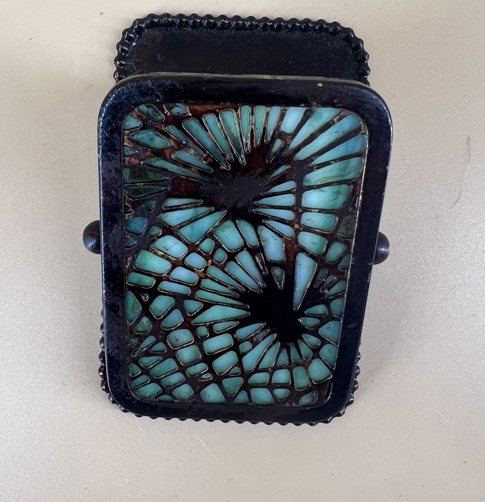 Antique Tiffany Studios New York 971 Glass & Bronze Paperclip Pineneedle (1 of 6)