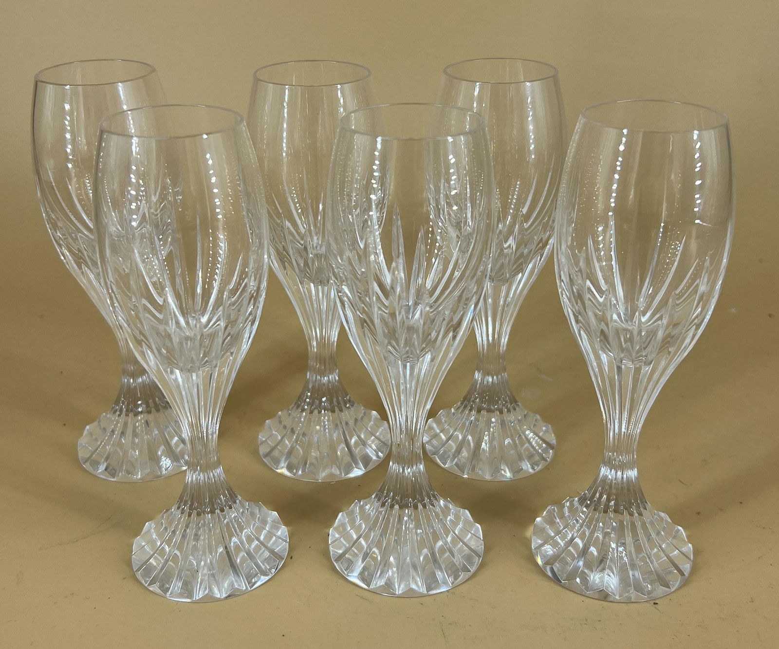 Lot of 6 Vintage Baccarat 'Massena' Pattern Cordial Glasses (1 of 5)