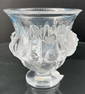 Vintage Lalique France Glass Figurine 'Dampierre' Vase