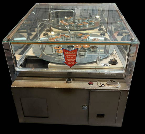 Antique Palisades Park Balco Table Rotor Fairground Carnival Arcade Game