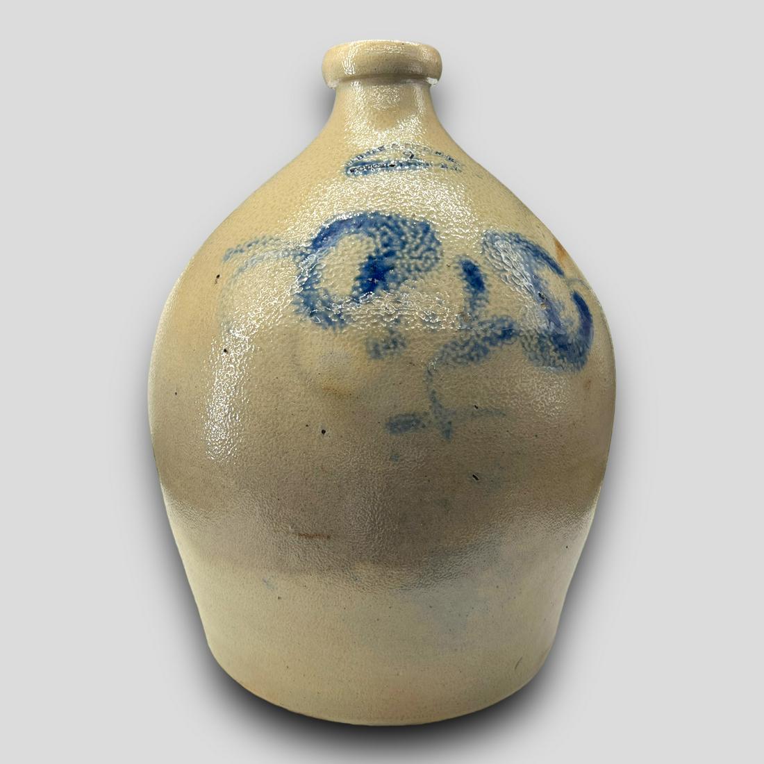 Antique Stoneware Crock Jug Lehman & Riedinger NY 2 Gal (1 of 7)