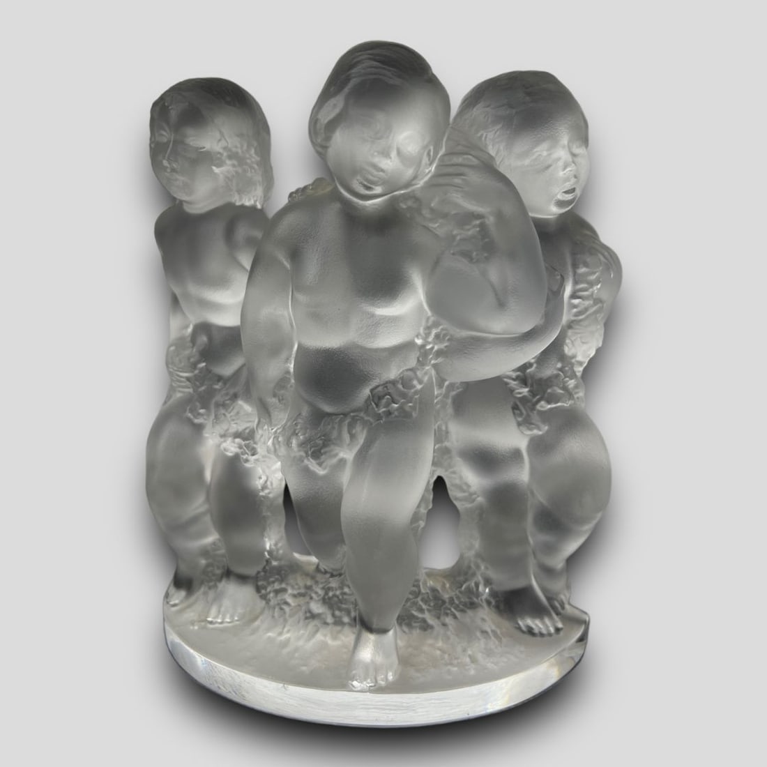 Antique Lalique France 'Luxembourg' Glass Figurine (1 of 6)