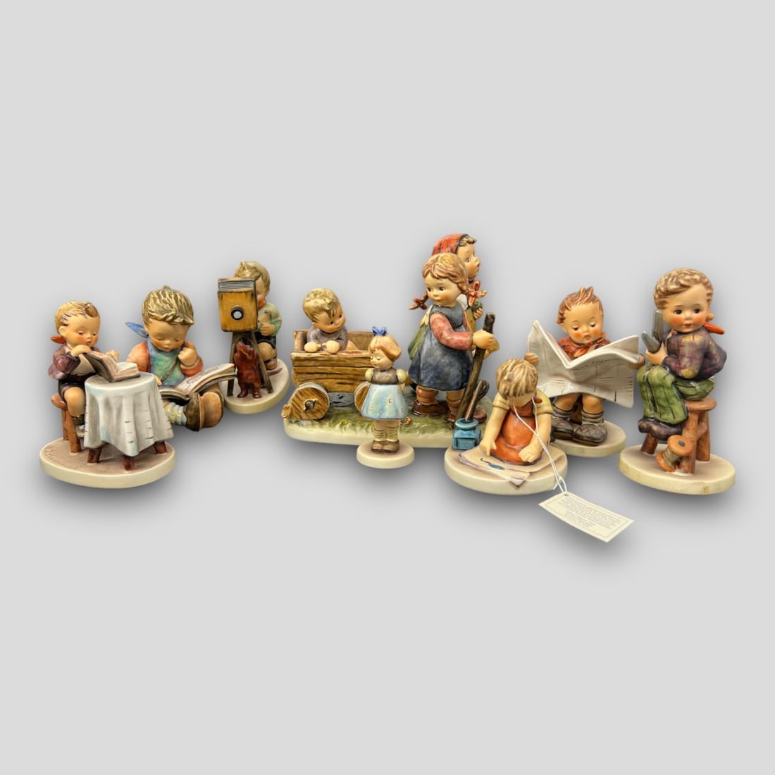 Antique Lot of 8 Hummel Porcelain Figurines (1 of 9)