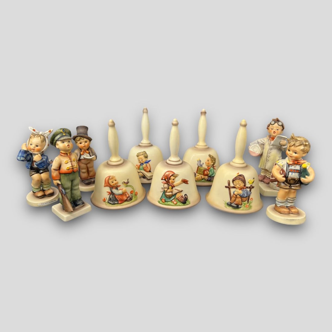 Antique Lot of 10 Hummel Porcelain Figurines (1 of 7)