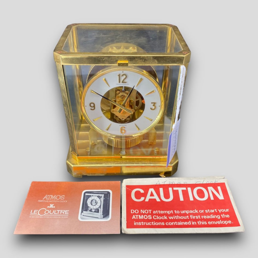 Antique Jaeger Le Coultre Atmos Perpetual Motion Clock (1 of 8)