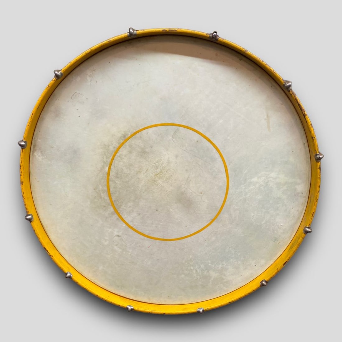 Antique Huge Marching Band Drum 29" Tall (1 of 4)