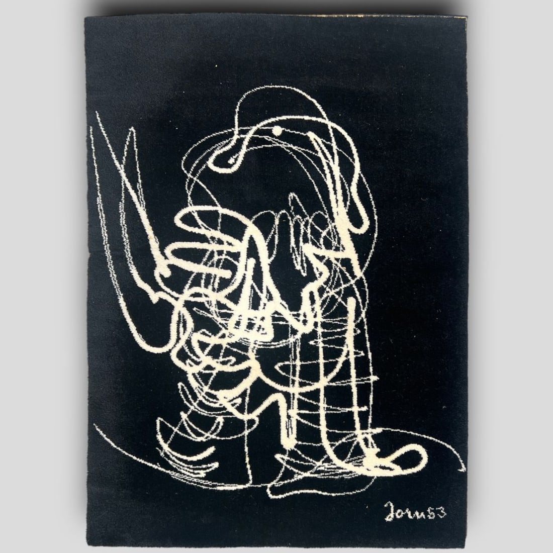 Mid Century Modern Rug Lumiere Asger Oluf Jorn (Danish, 1914-1973) (1 of 6)