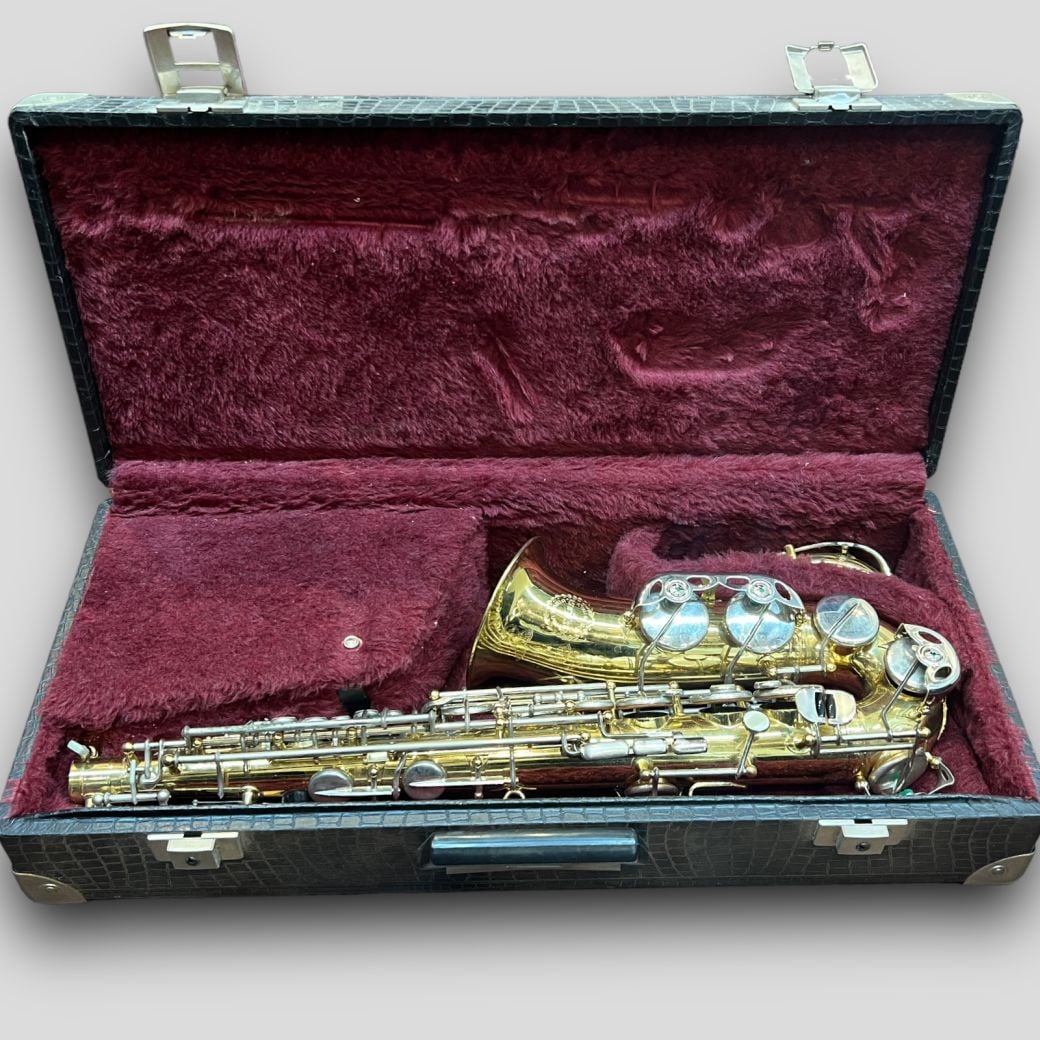 Vintage 1980's Ida Maria Grassi Professional 2000 Saxophone w/ Case (1 of 9)