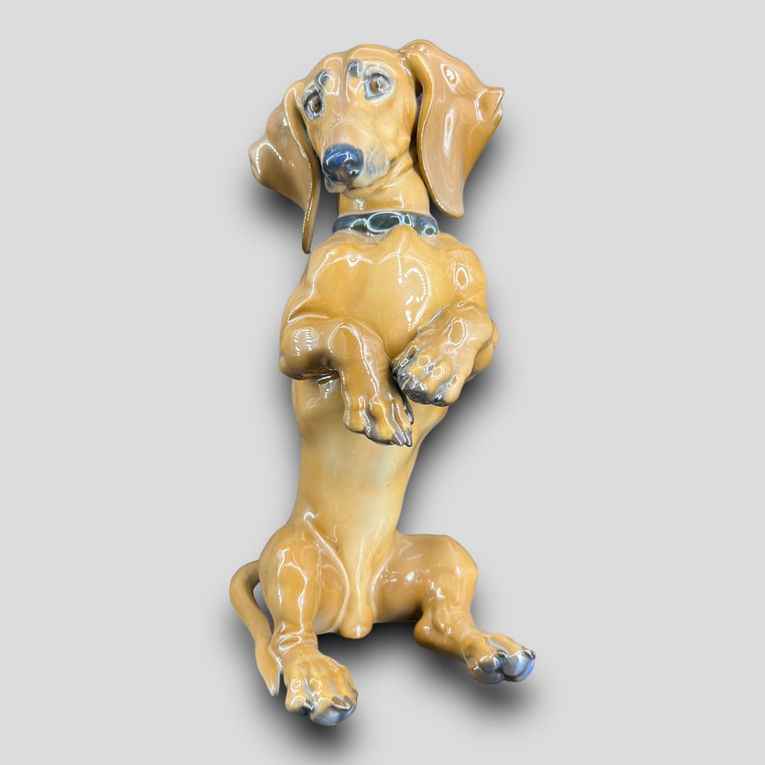 Antique Rosenthal China Porcelain Figurine Dachshund Weiner Dog (1 of 5)