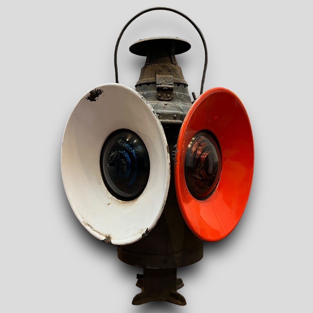 Antique Dressel Arlington N.J. Railroad Train Light 19" Tall (1 of 8)