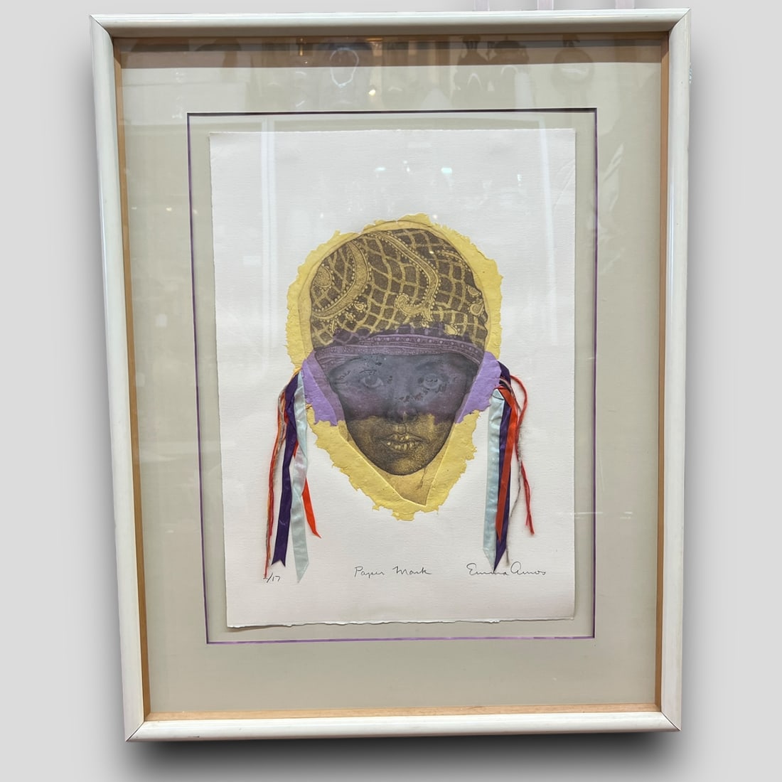 EMMA AMOS (1937 - 2020) Limited Edition Lithograph (1 of 6)