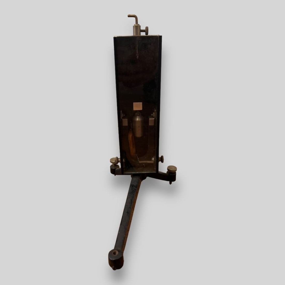 Antique Scientific Mirror Galvanometer: Antique Scientific Mirror Galvanometer. Mirror stand is missing.