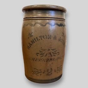 Antique Hamilton & Joni Crock Stoneware #2