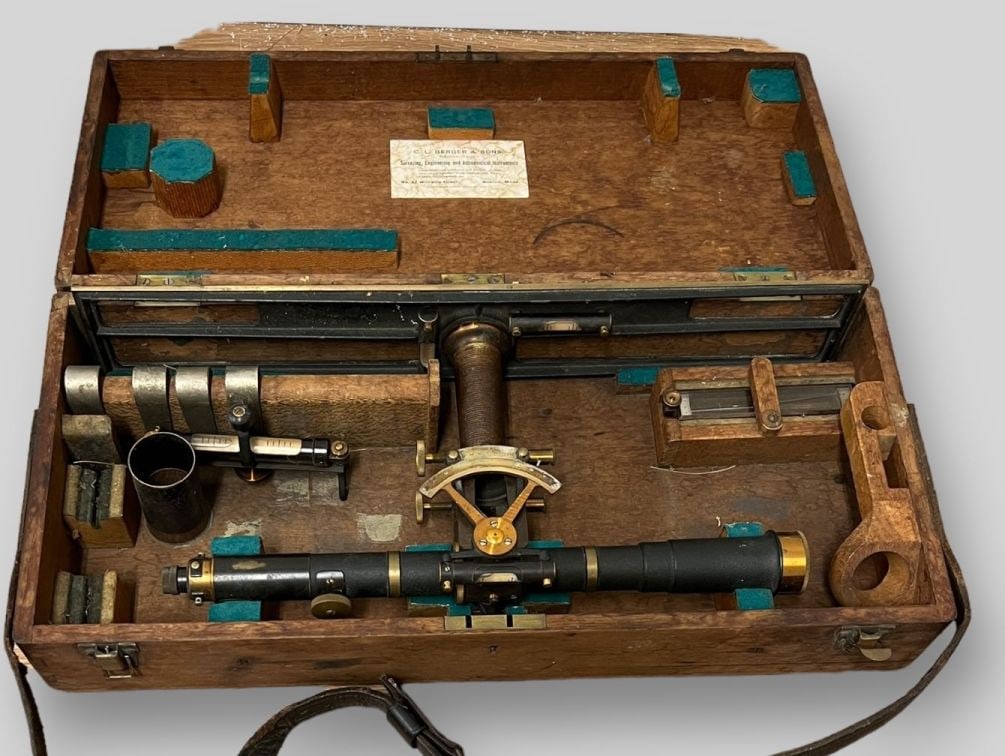 Antique C.L. Burger and Sons Surveying Transit (1 of 13)