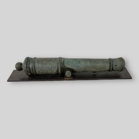 Antique Large & Heavy 18th c. Bronze Cannon