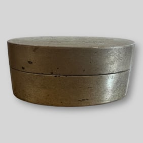 Antique Asian Chinese Bronze Ink Box