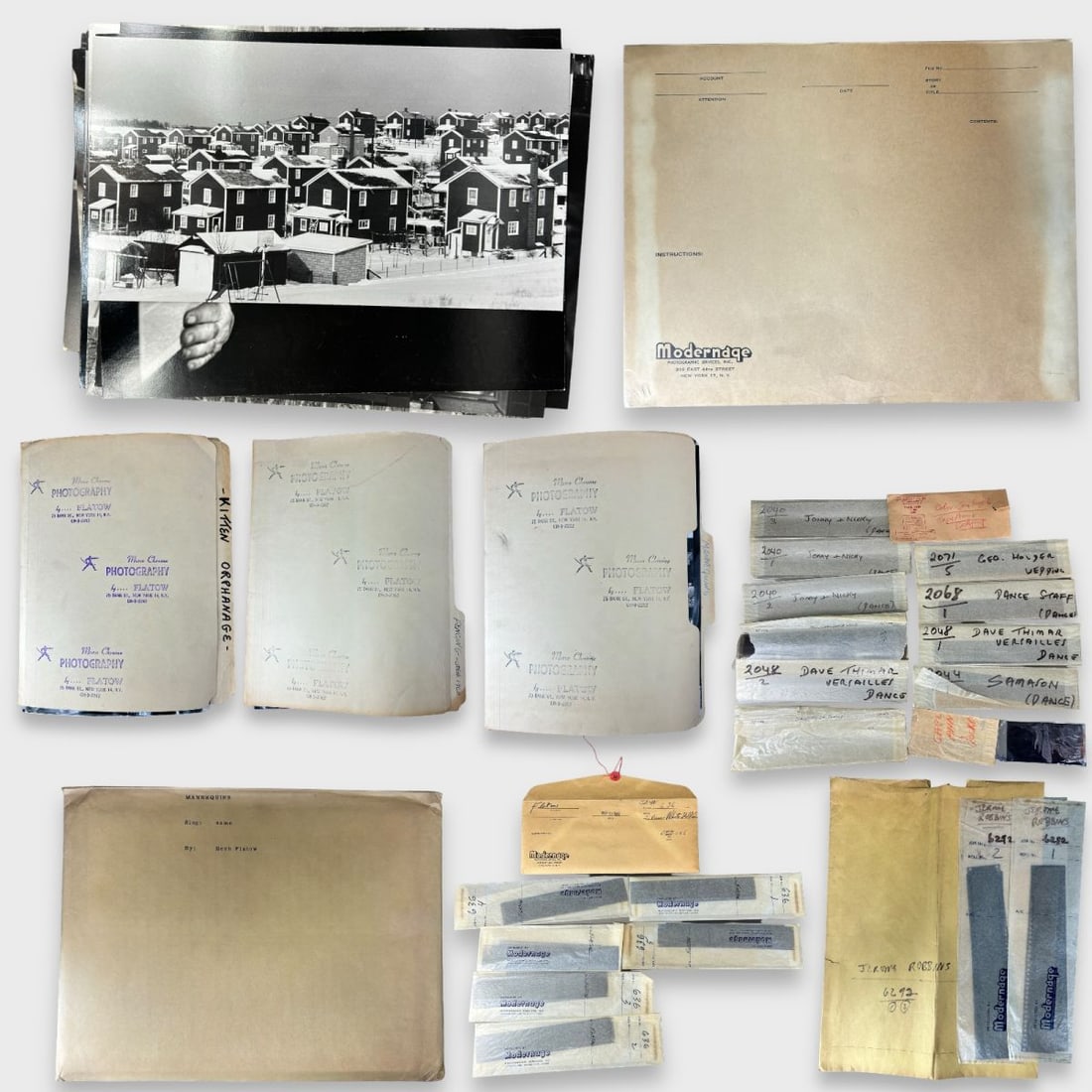 Large Lot of Herb Flatow (U.S., 1915-1999) Archive Photographs (1 of 20)