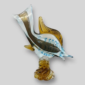 Vintage Murano Italy Art Glass Fish Figurine