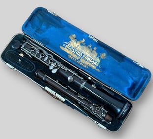 Antique Rare Agostino Rampone Milano Oboe
