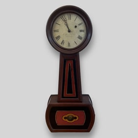 Antique E. Howard & Co. Boston Massachusetts Early Banjo Clock