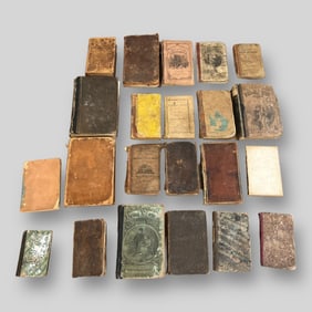 Lot of 22 Antique Mixed Books