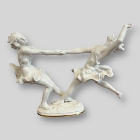 Hutschenreuther Germany Porcelain Figurine 'The Art of Movement' Dancers Karl Tutter