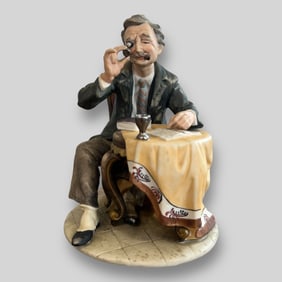 Vintage Pucci Capodimonte Bisque Porcelain Figurine