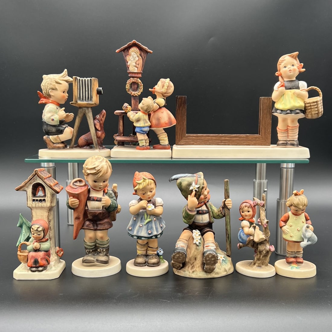 Lot of  9 Goebel Hummel Made In W.Germany Porcelain Figurines (1 of 8)