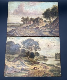 Lorenzo Quaglio The Younger (German, 1793-1869) Oil Paintings